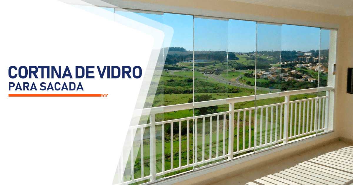 Cortina de Vidro para Sacada Salvador